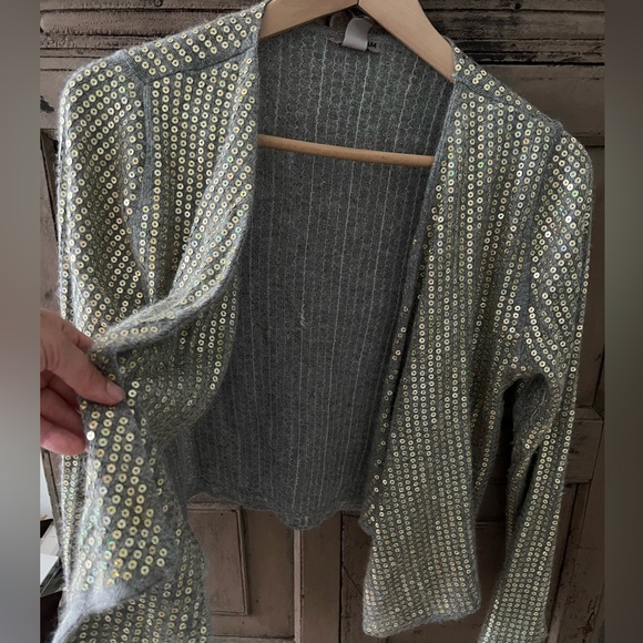 Sequin cardigan, size 6 - Picture 4 of 4